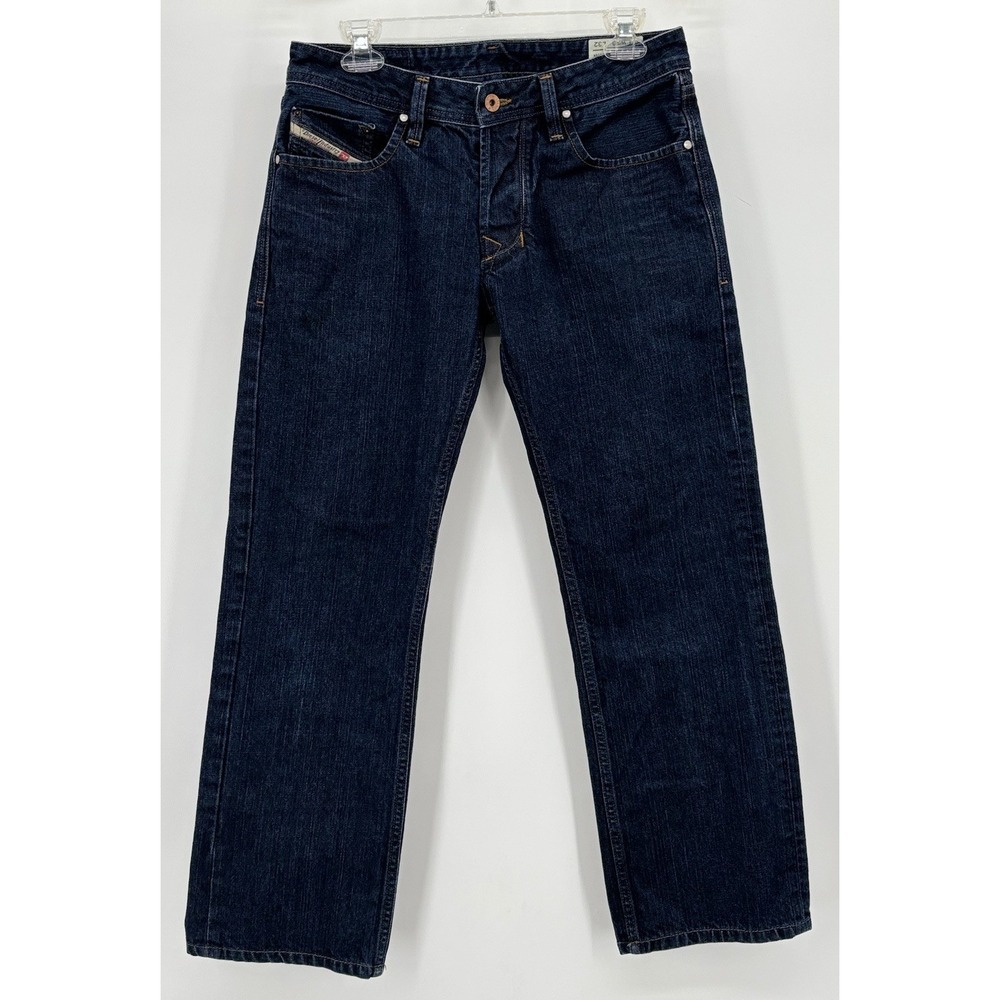 Vintage Diesel Larkee Men's Jeans Size 30x27 Dark Wash‎ Regular Straight Cotton